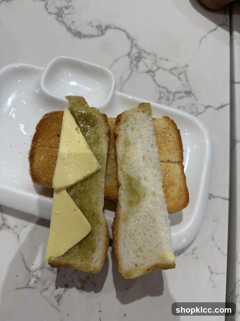 Toast with Butter and Kaya