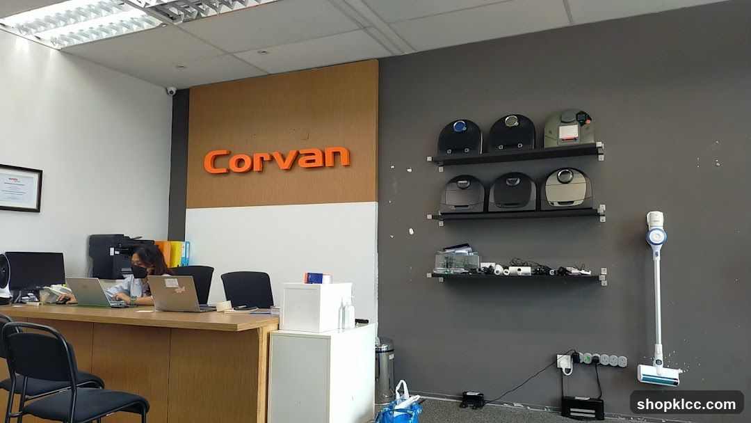 Corvan Store Interior