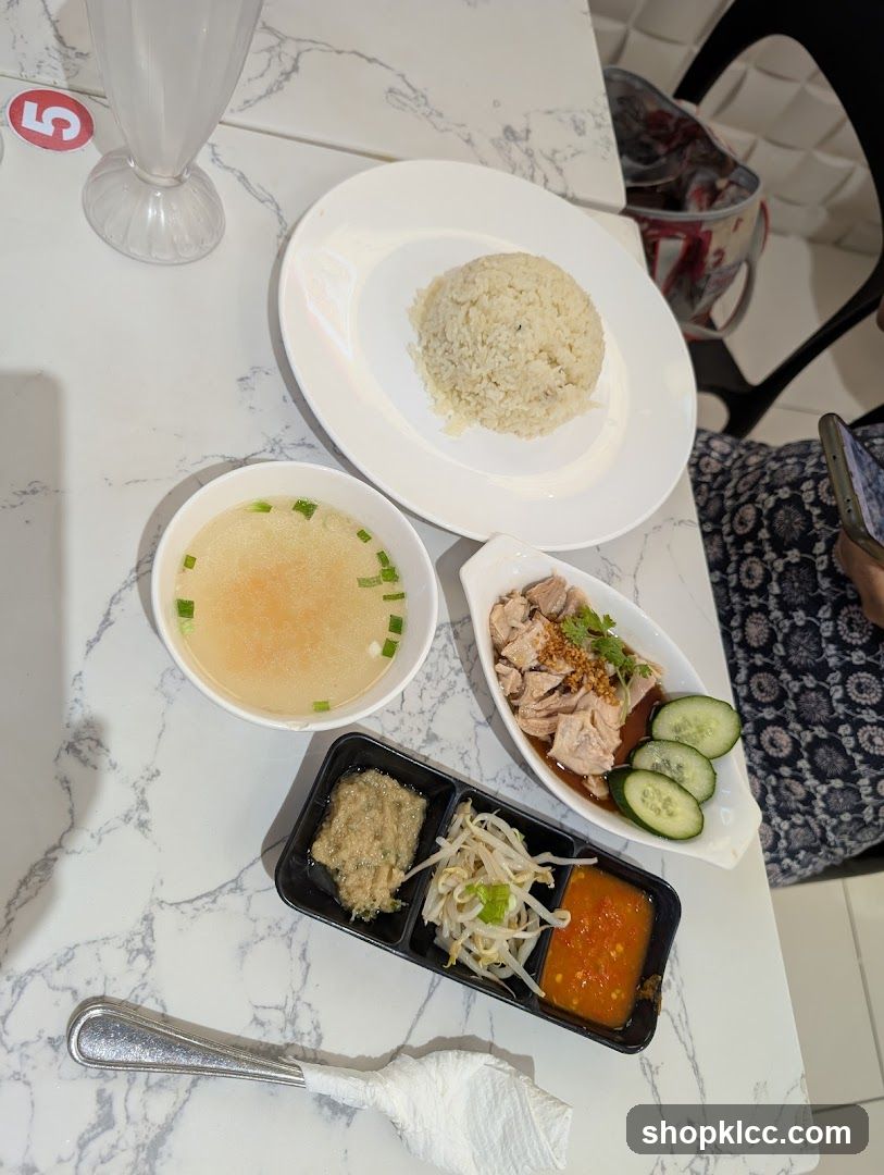 Hainanese Chicken Rice