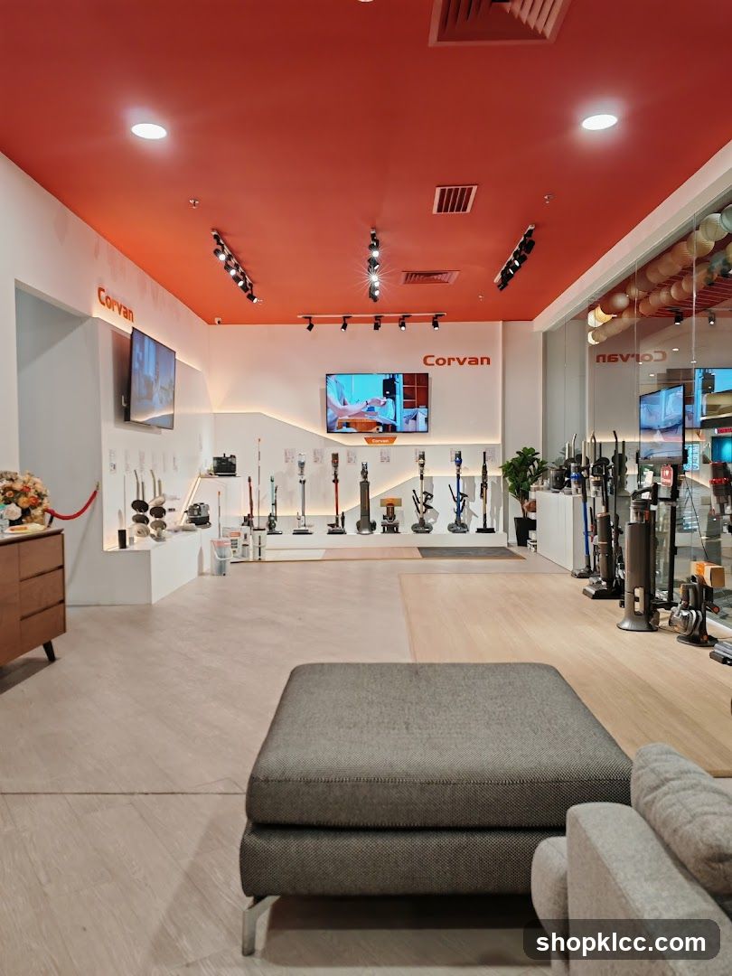 Corvan Store Interior