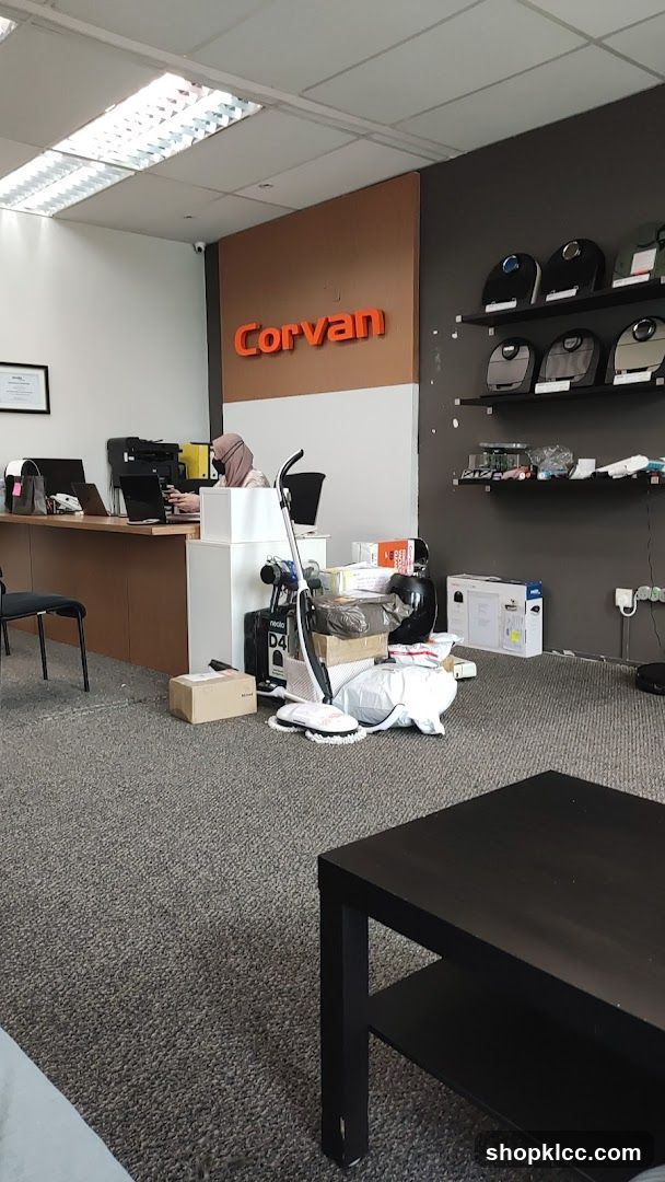 Corvan Store Interior