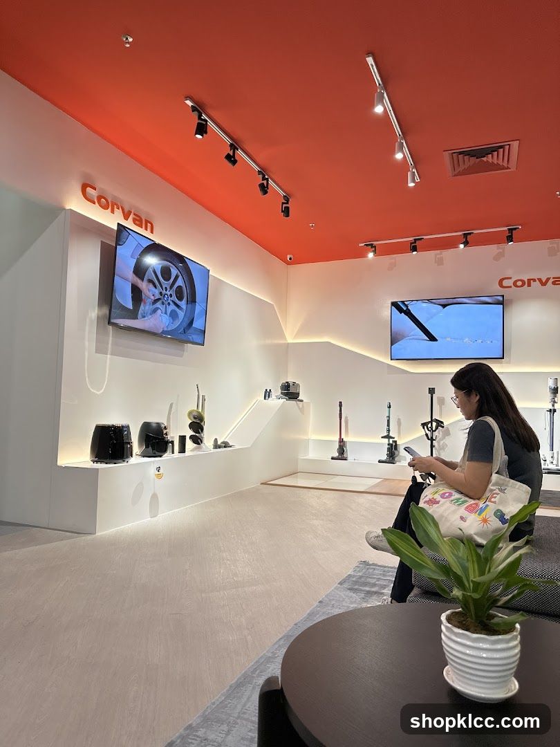 Corvan Store Interior