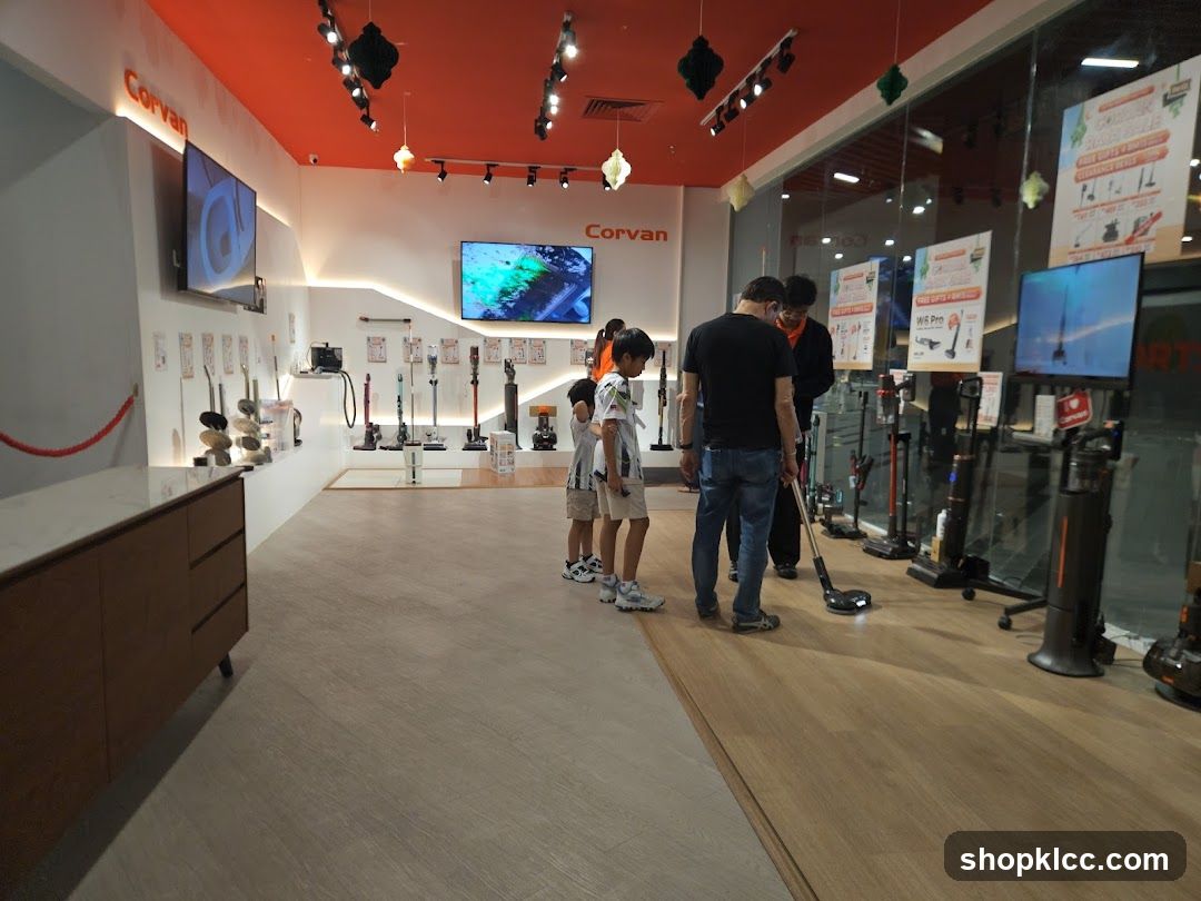 Corvan Store Interior
