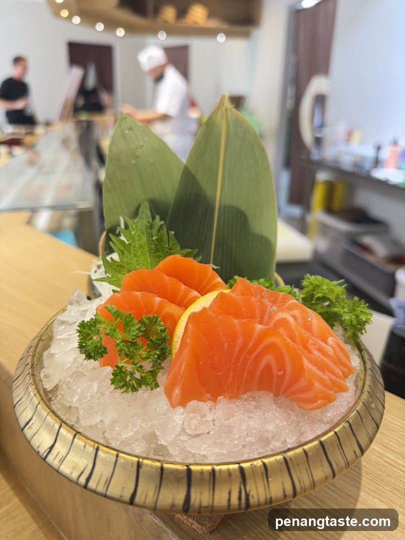 Salmon Sashimi Platter
