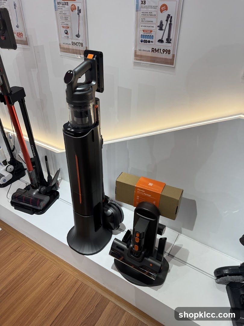Vacuum Cleaners Display