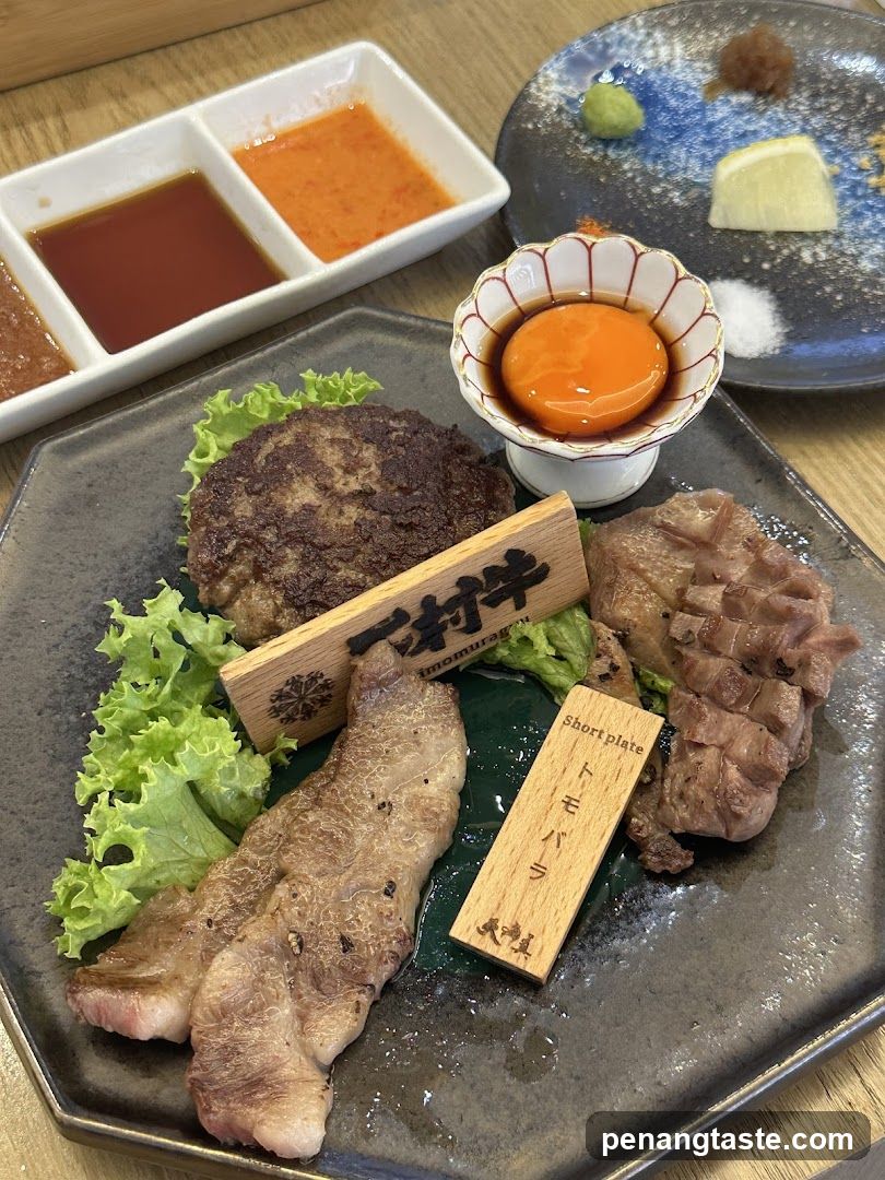 Assorted Grilled Meats with Dipping Sauces