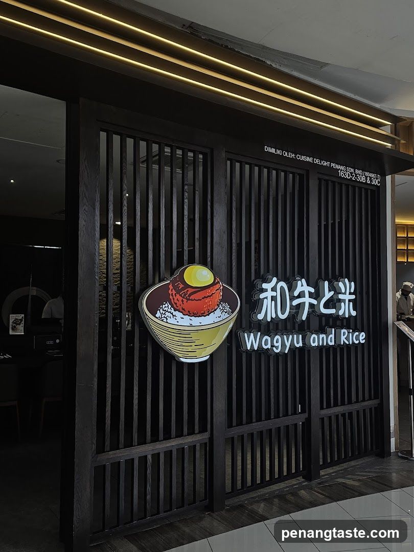 Wagyu and Rice