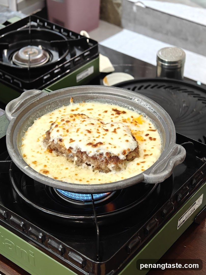 Cheesy Hamburger Steak