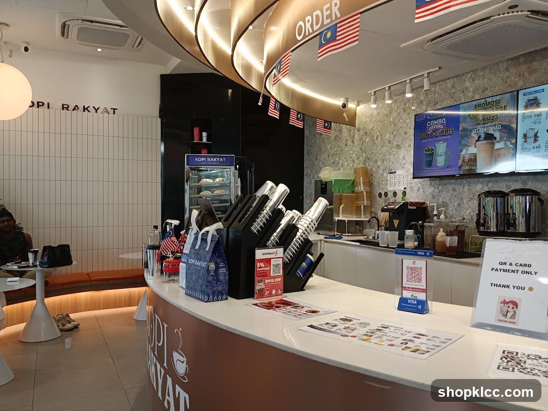 Kopi Rakyat Cafe Counter