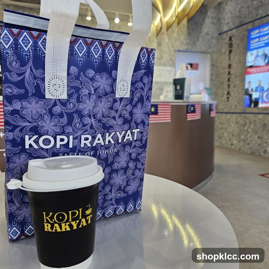 Kopi Rakyat Bag and Coffee Cup