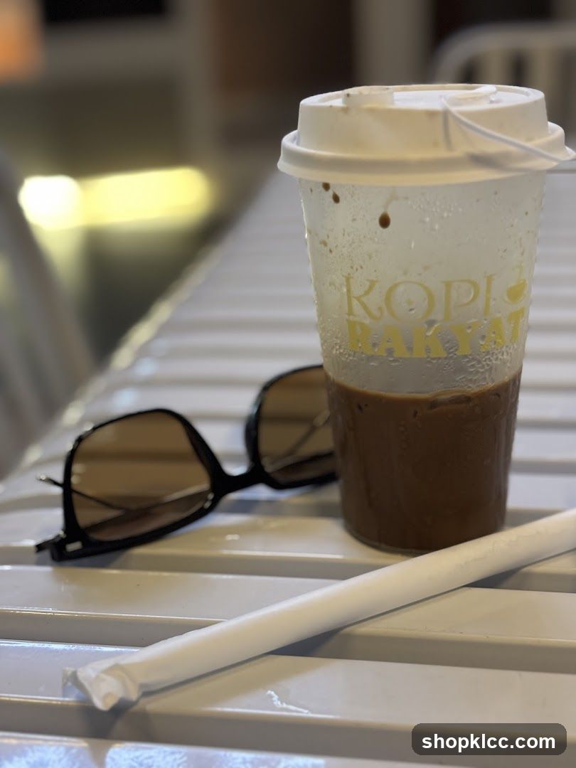 Iced Coffee and Sunglasses