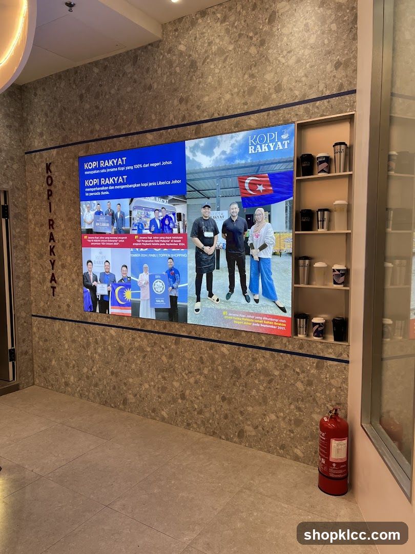 Kopi Rakyat Display