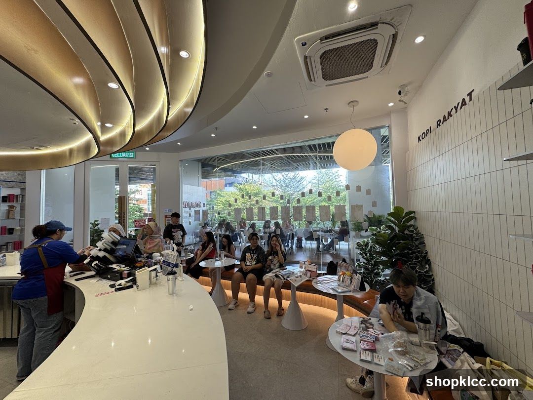 Interior of a coffee shop