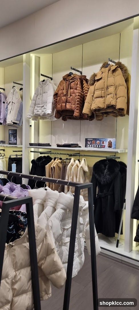 Winter Coats Display