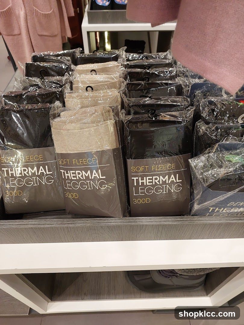 Thermal Leggings Display