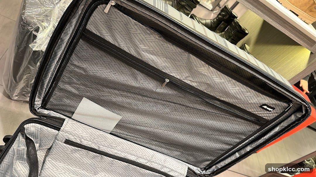 Open Suitcase Interior