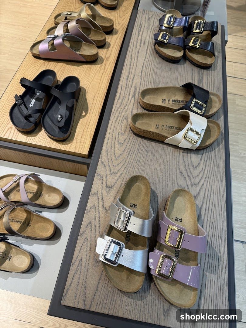 Birkenstock Sandals Display