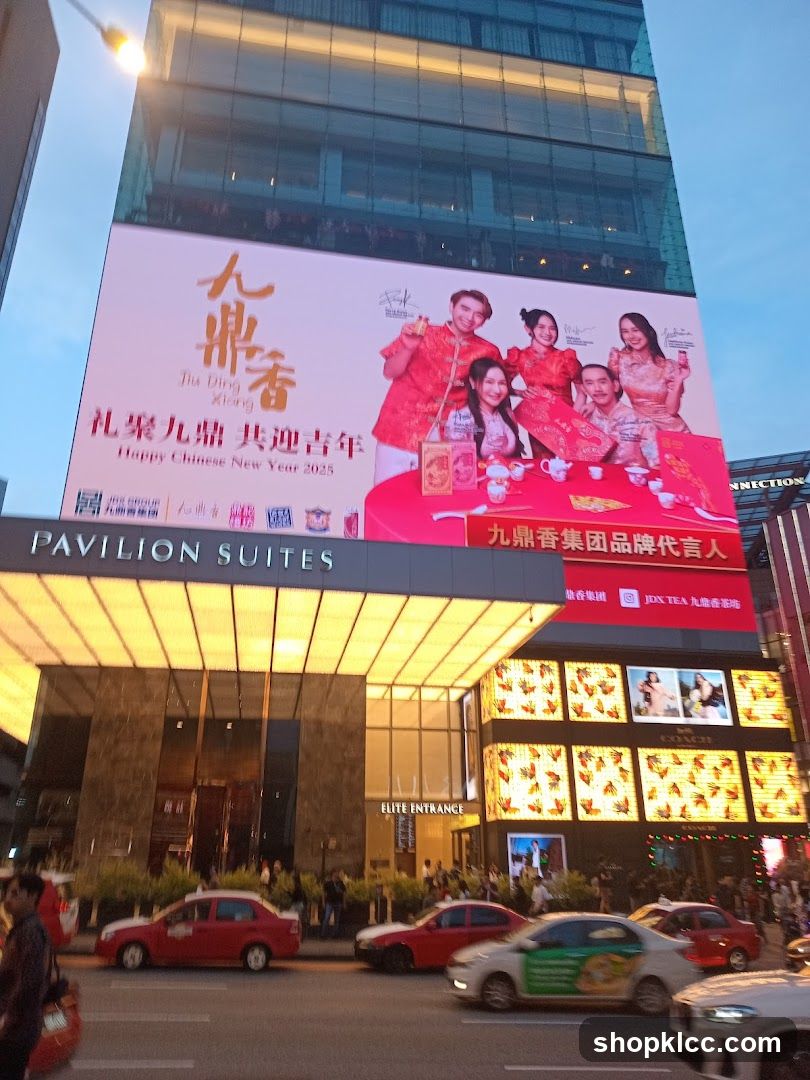 Pavilion Suites Chinese New Year Advertisement