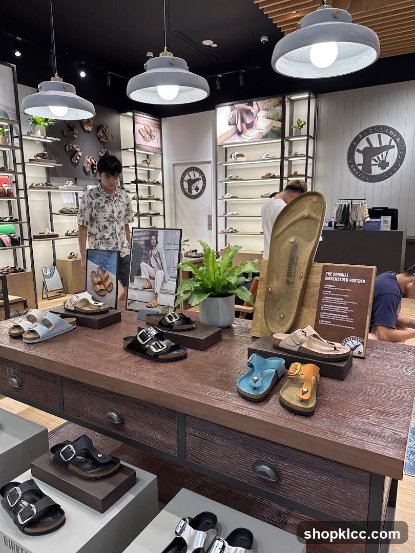 Birkenstock Footbed Display