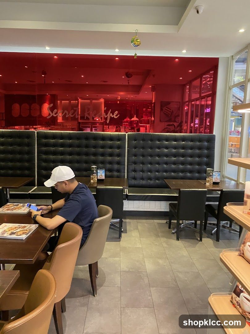 Restaurant Interior with Seating