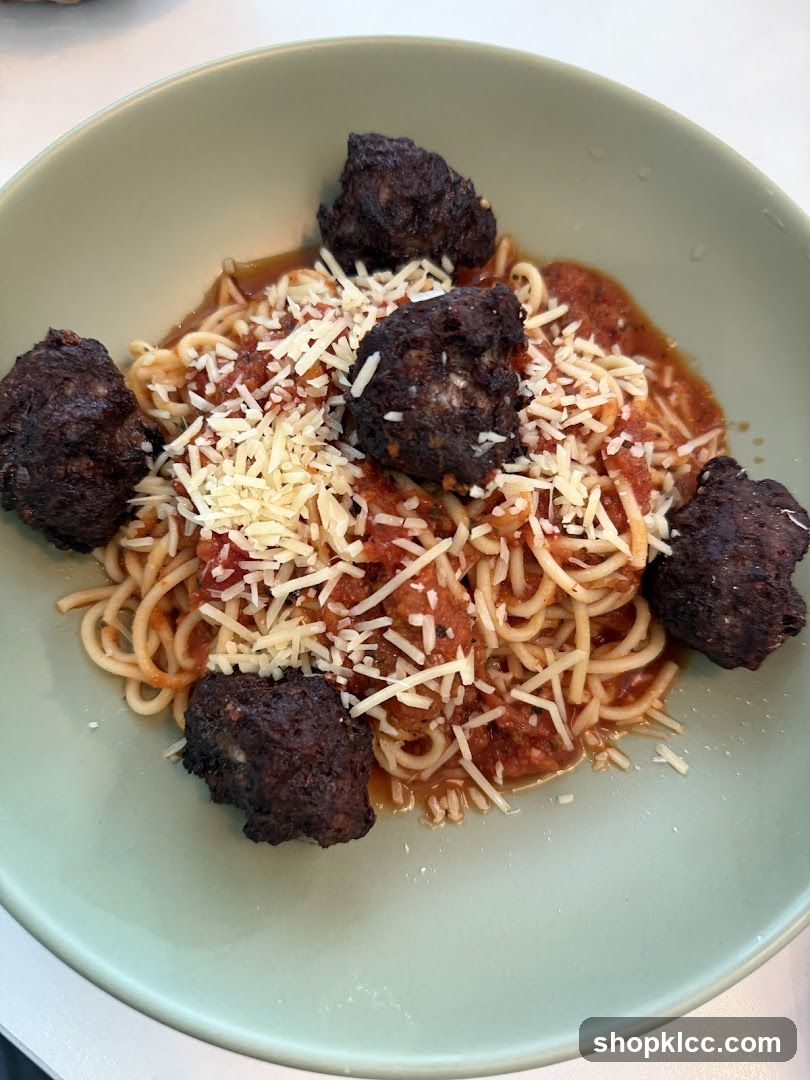 Spaghetti and Meatballs
