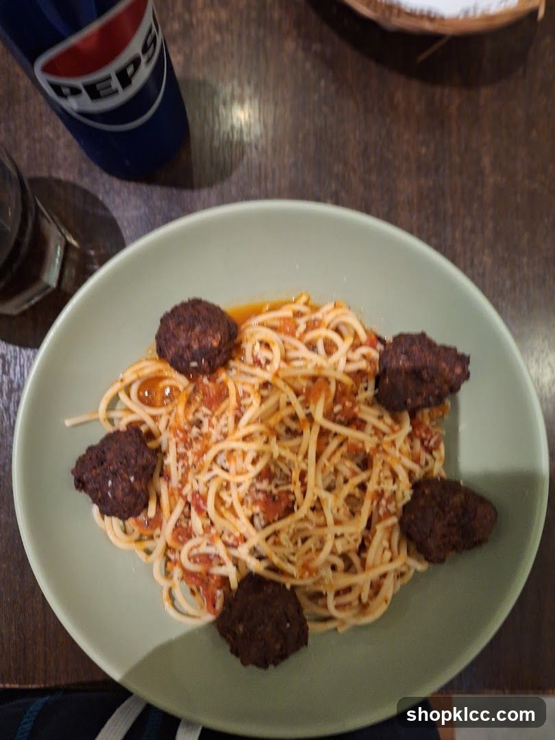 Spaghetti and Meatballs