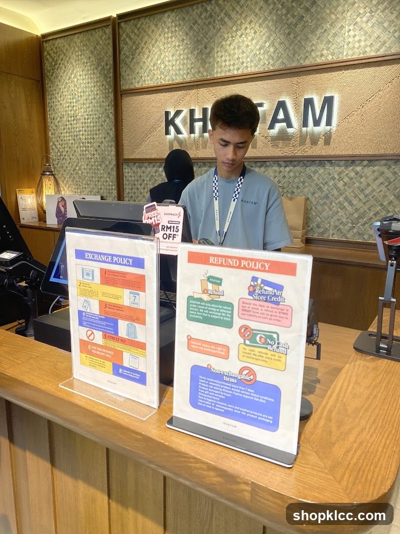 Store Counter with Policies