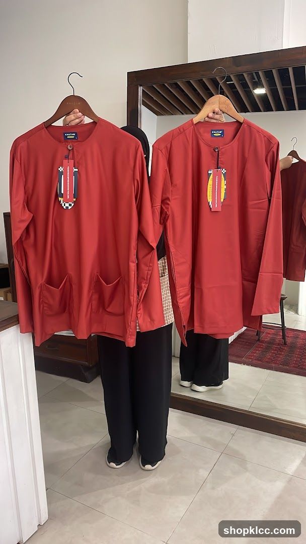 Two Red Kurtas