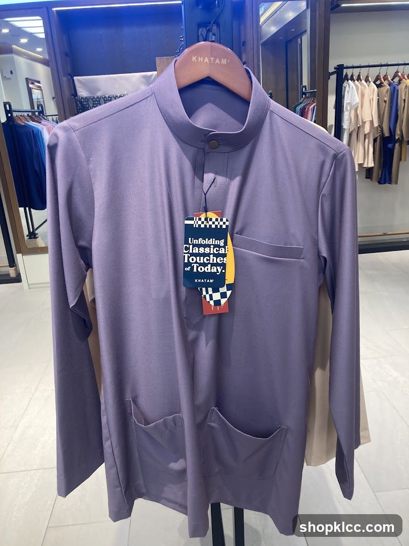 Purple Kurta