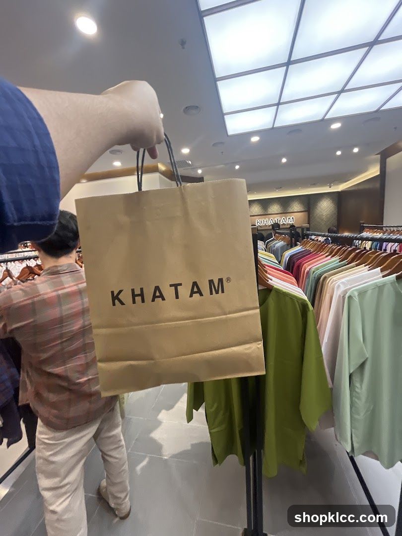 Shopping Bag with Brand Name