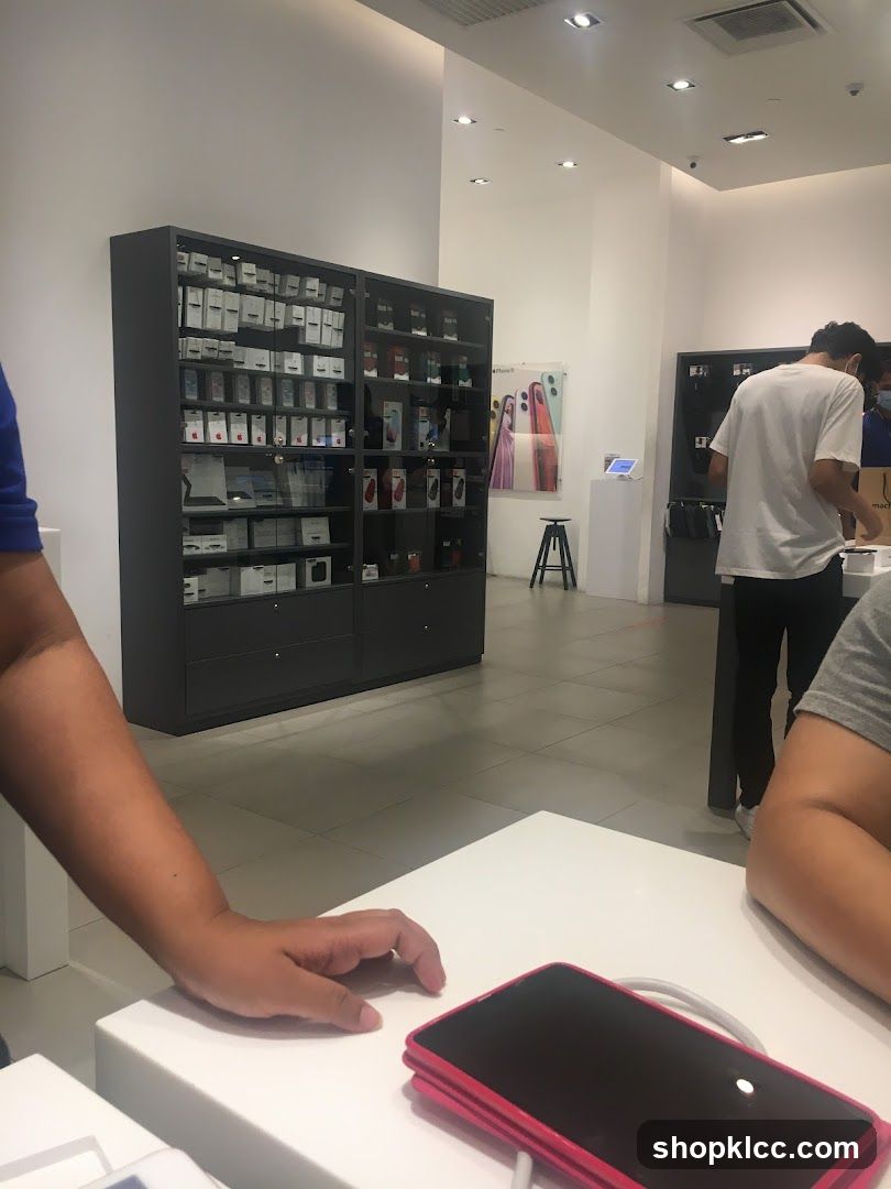 Electronics Store Interior