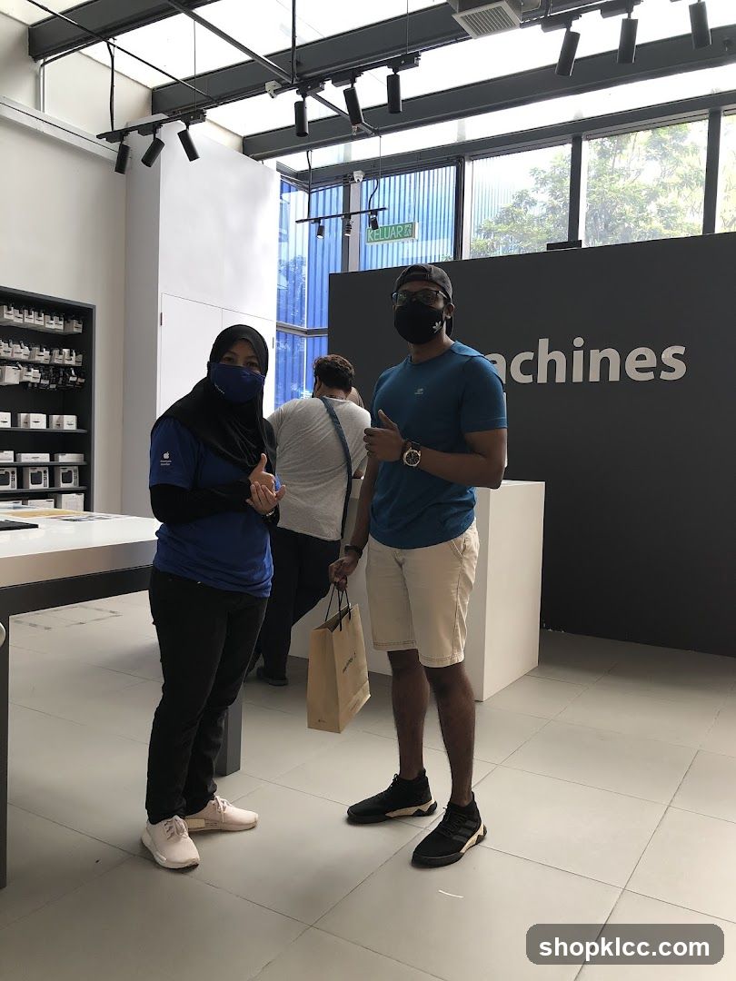 Customers in a store