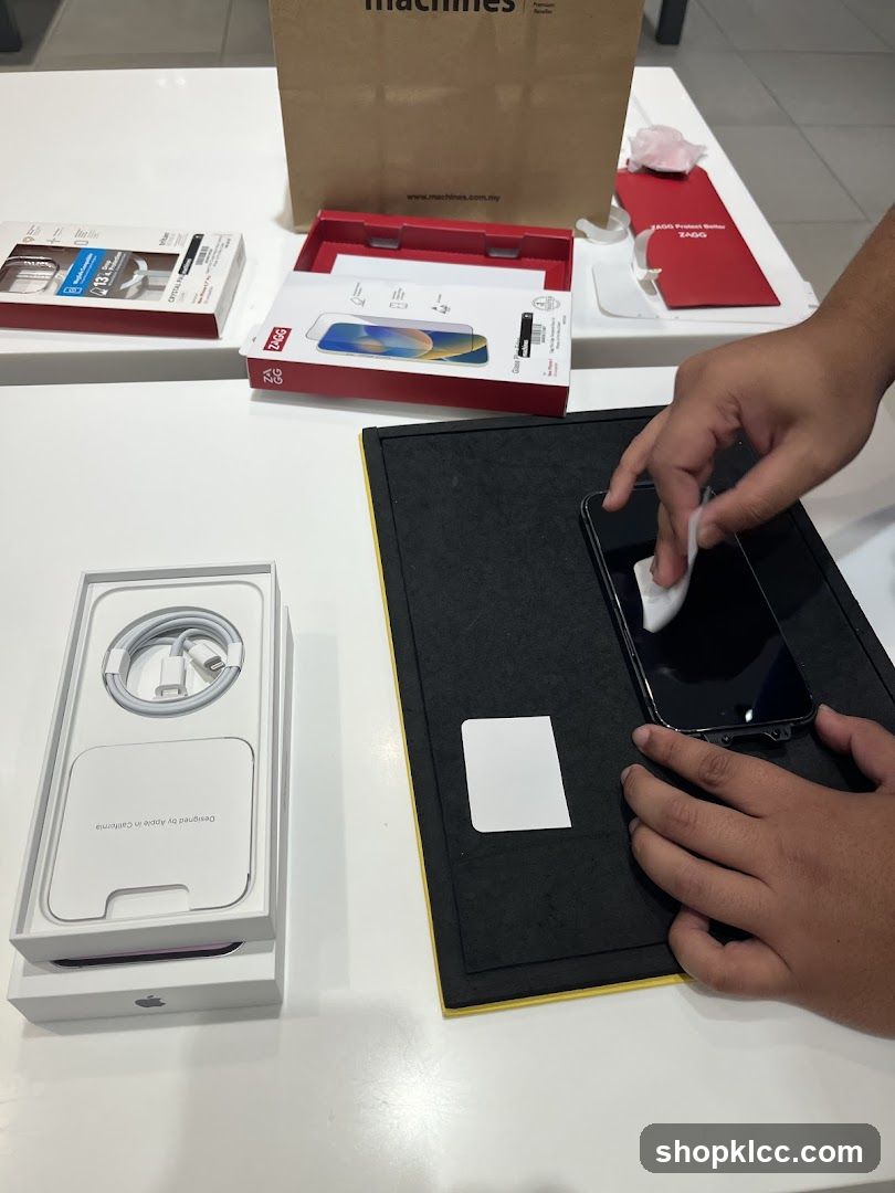 Screen Protector Application