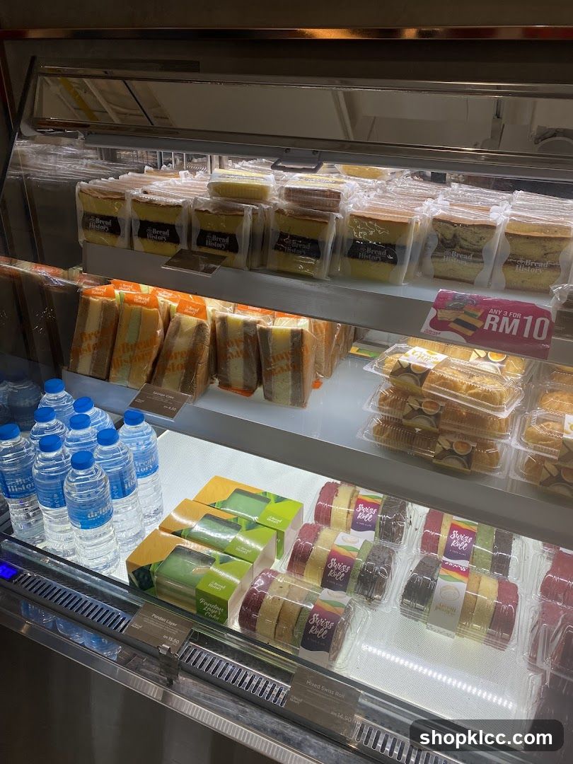 Assortment of Cakes and Sandwiches