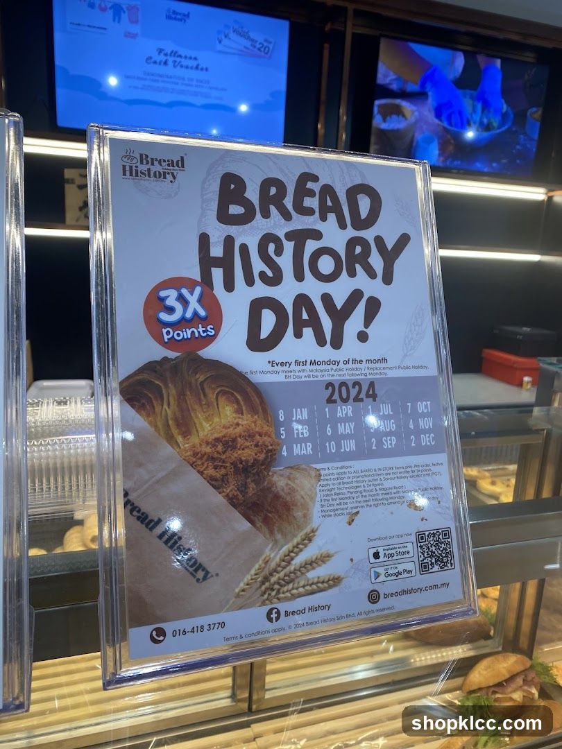 Bread History Day Promotion