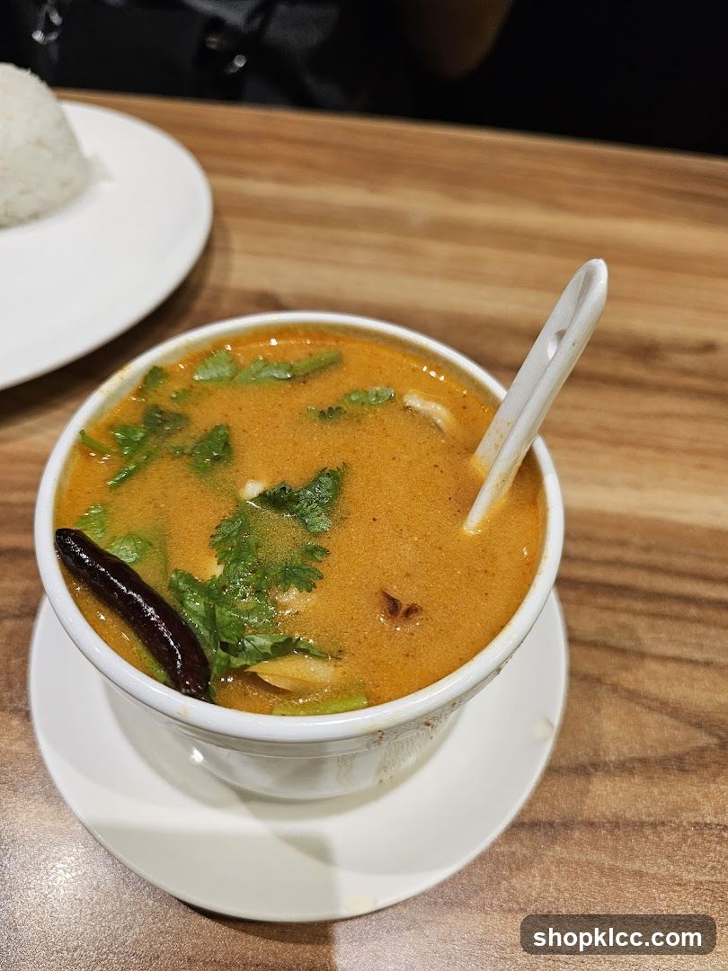 Tom Yum Soup with Rice