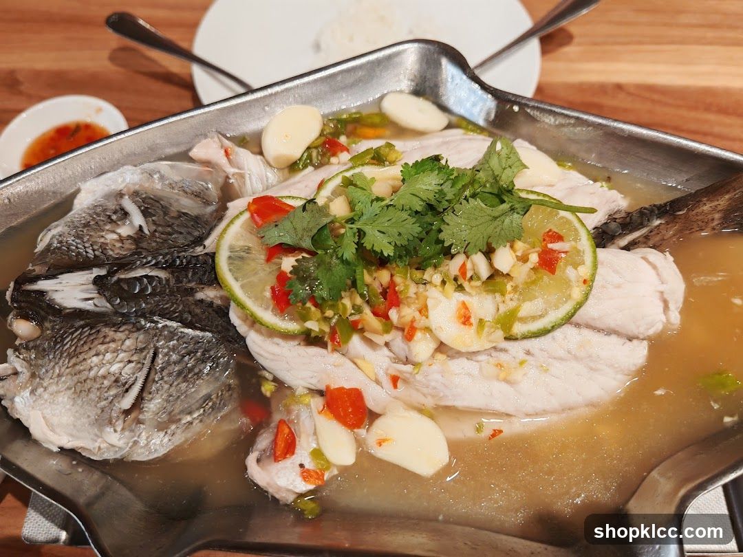 Steamed Fish with Lime and Chili