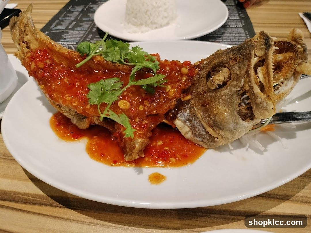 Fried Fish with Chili Sauce