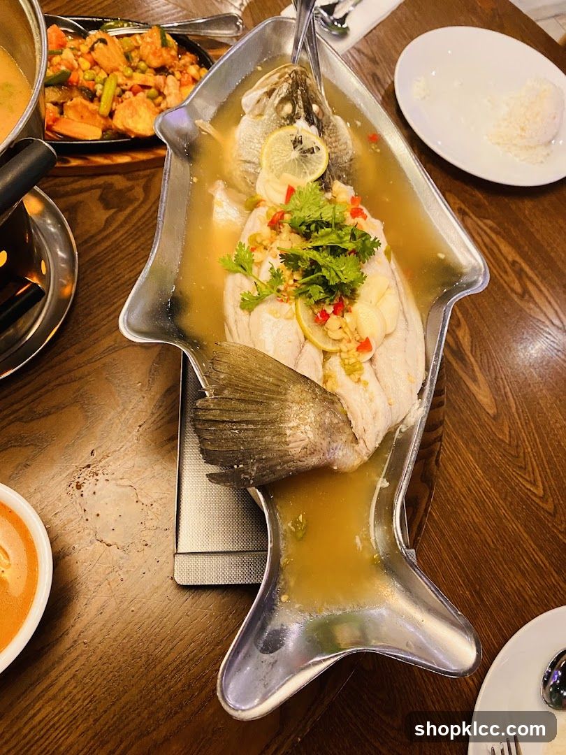 Steamed Fish with Lime and Chili