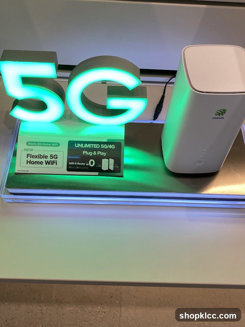 5G Home WiFi Display