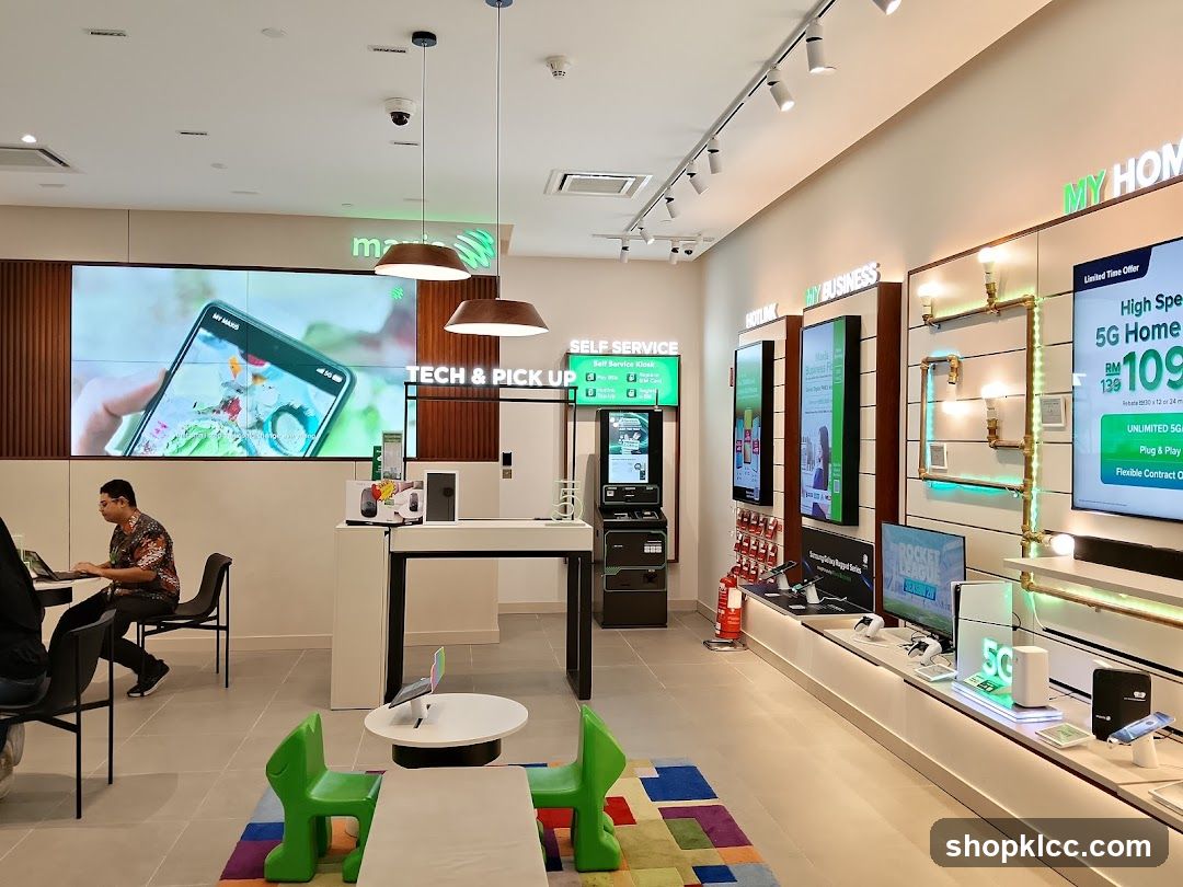 Telecommunications Store Interior