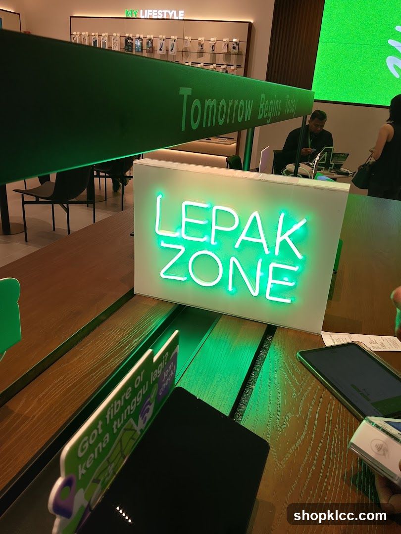 LEPAK ZONE Neon Sign