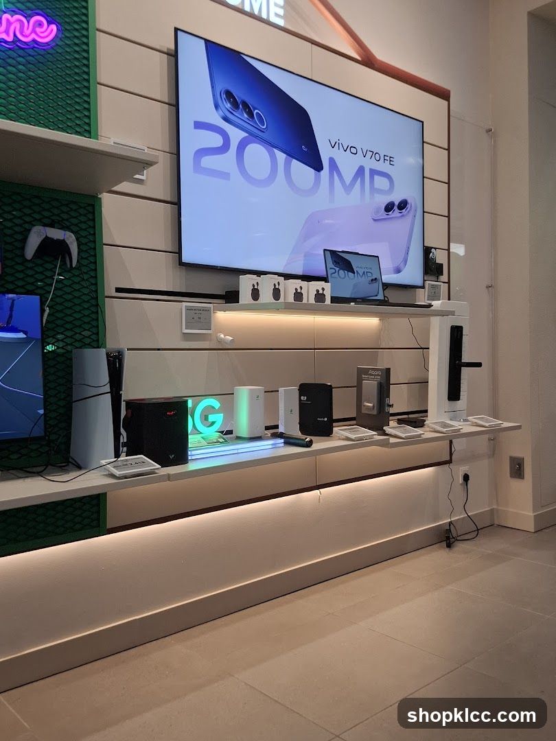 Electronics Store Display