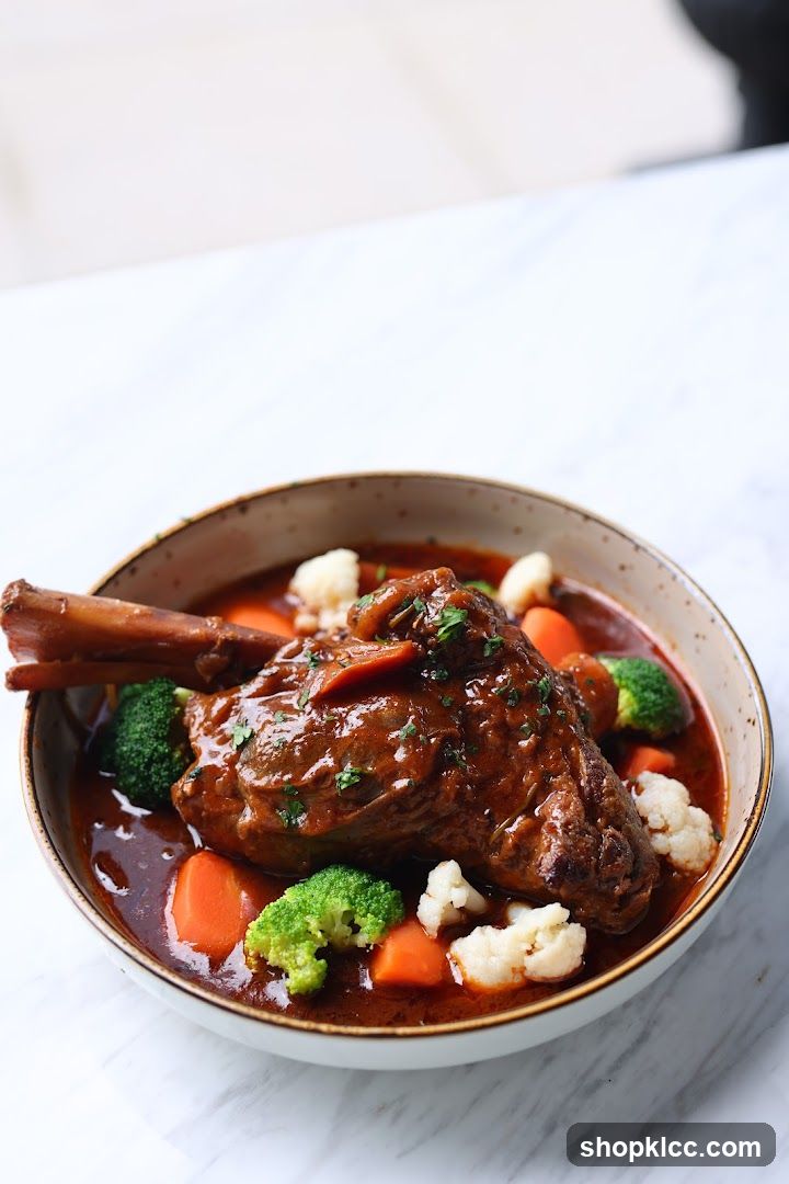 Lamb Shank with Vegetables