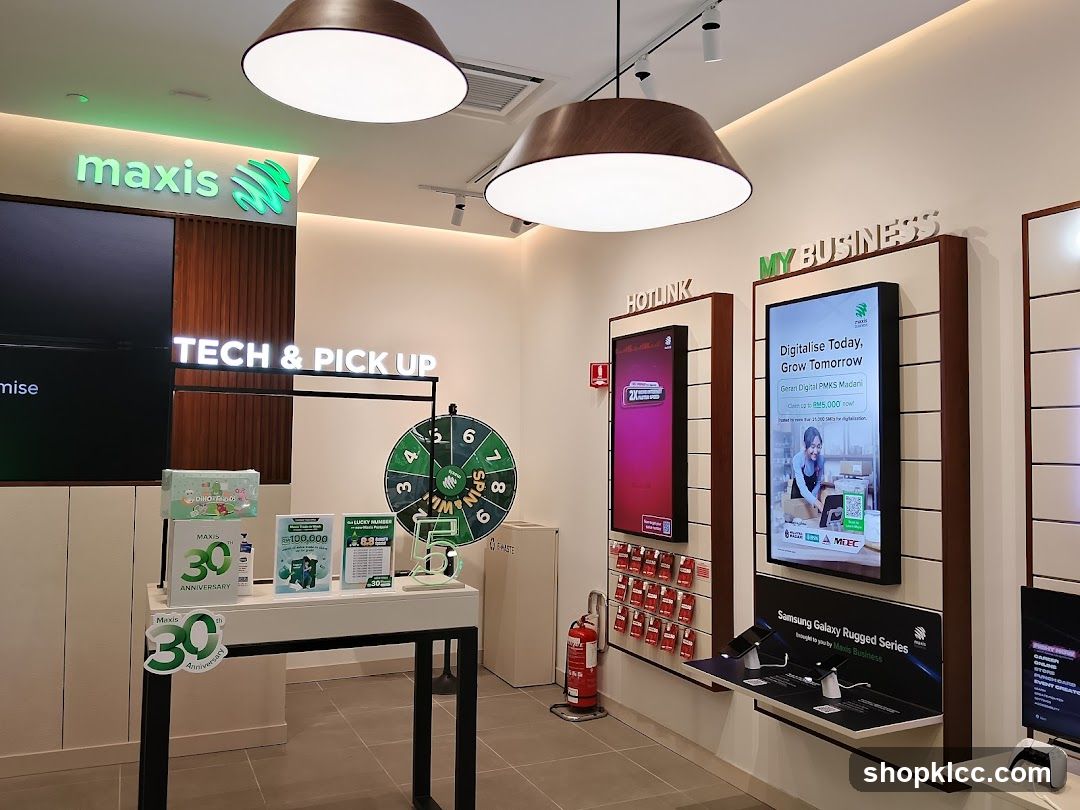 Maxis Store Interior
