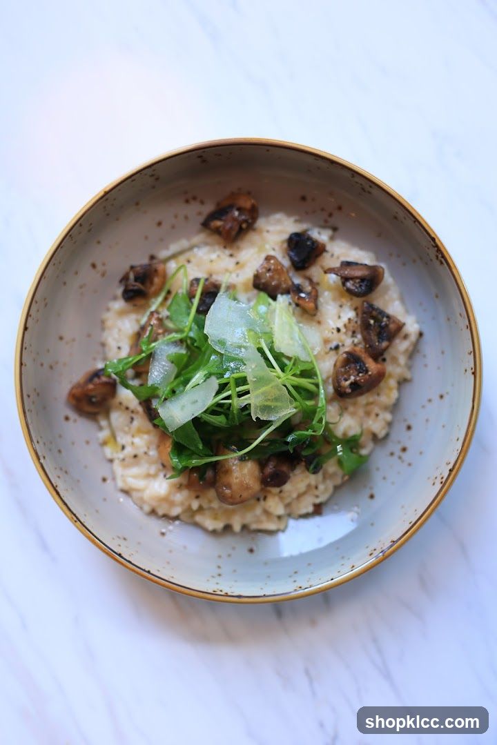 Mushroom Risotto