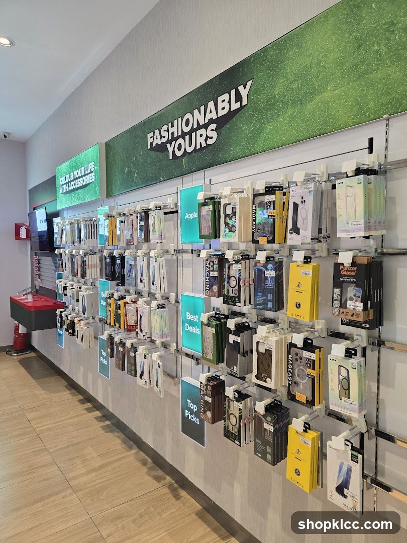 Phone Accessories Display