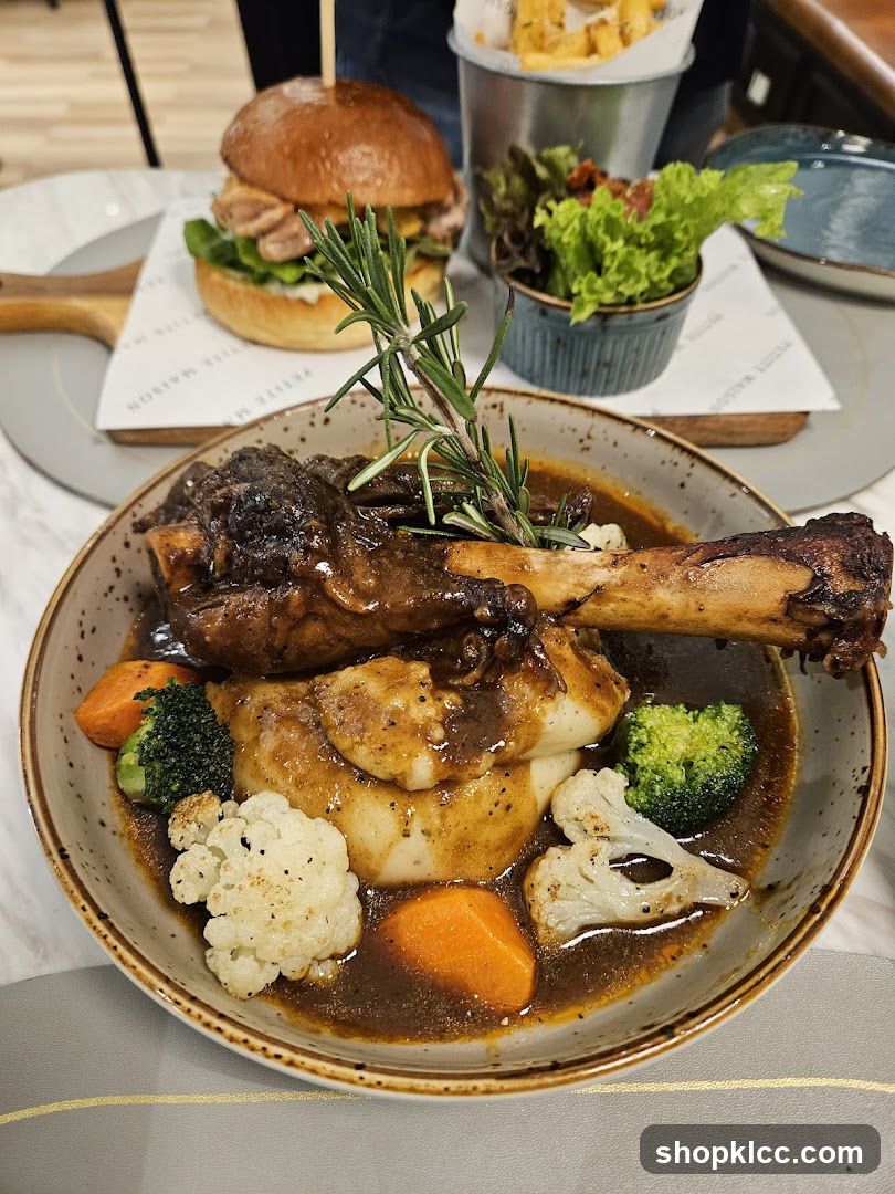 Braised Lamb Shank with Vegetables