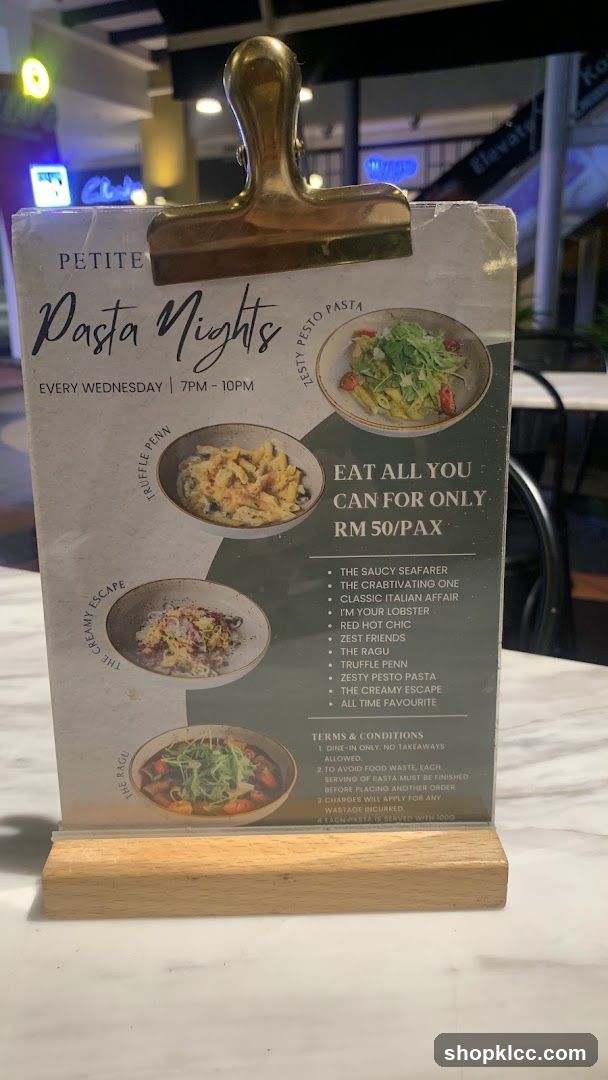 Petite Pasta Nights