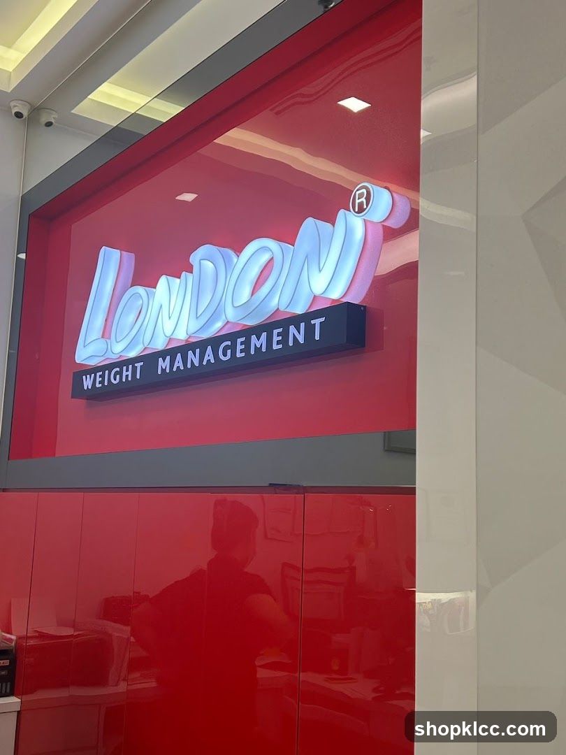 London Weight Management Sign